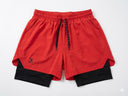 Apex Performance Shorts With Liner | Red