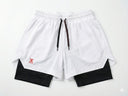 Apex Performance Shorts With Liner | White