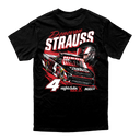 Donovan Strauss x Nightclubs Suck limited edition Race Week Tee front